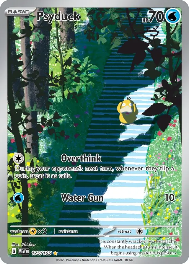 PokeDATA - Check current Pokemon card values for Psyduck 175!